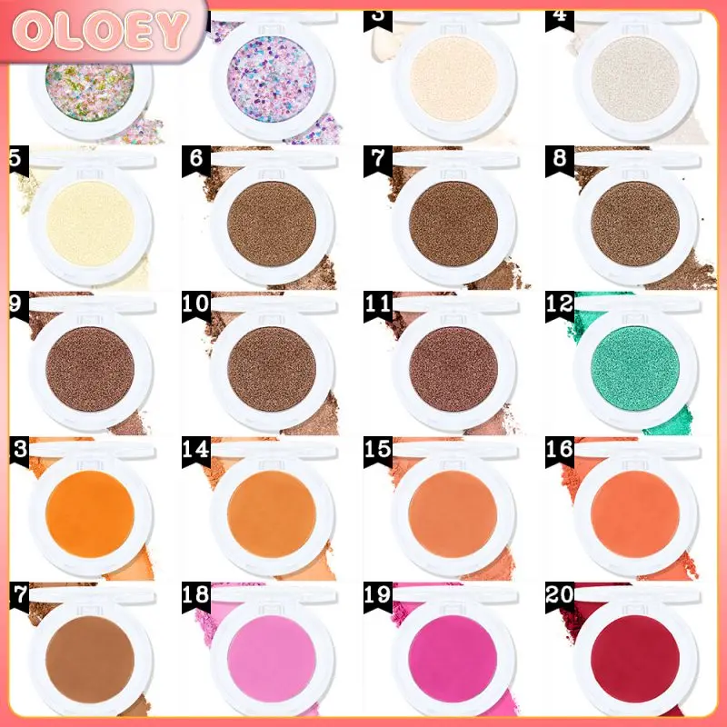 

POPFEEL 24 Color High Quality Professional Colorful Eye Brow Makeup Glitter Powder Warmmica Powder Set Pigment Eyeshadow Palette