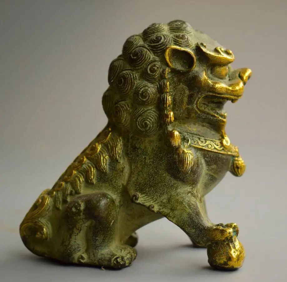 

Медная Статуя под старину, медное Лев, медная посуда, домашние металлические изделия, Kaiguang, чистая медь, Seiko, дворцовая дверь