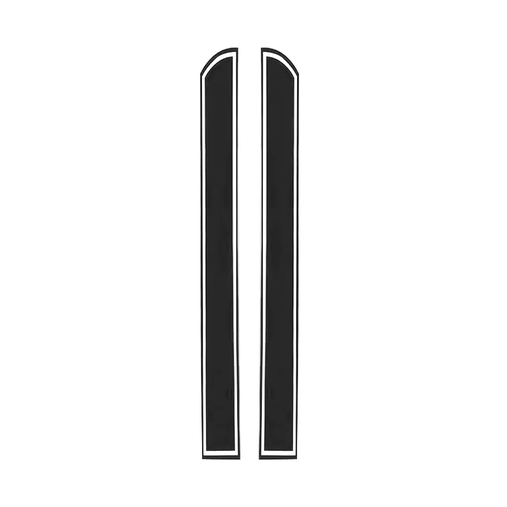 

Stripes Hood Decals Vinyl Auto Front Stickers Black