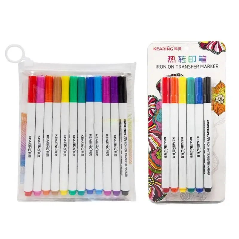 

6/12 Infusible-Ink Pens for Sublimation,Infusible-Ink-Markers for cricut Maker 3/Maker/Explore 3/Air 2/Air 63HD