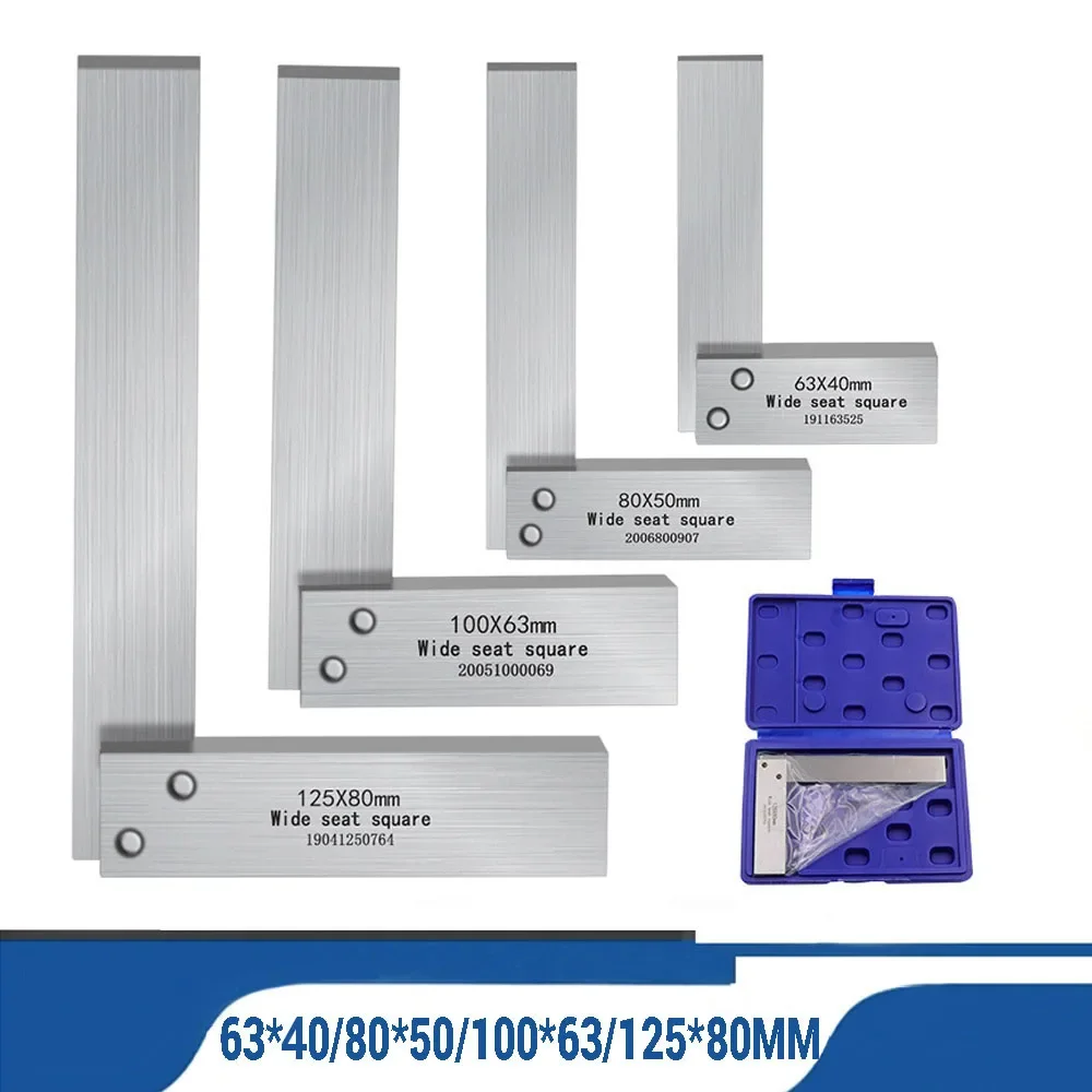 Углеродистая сталь 90 градусов металлическая угловая линейка транспортир