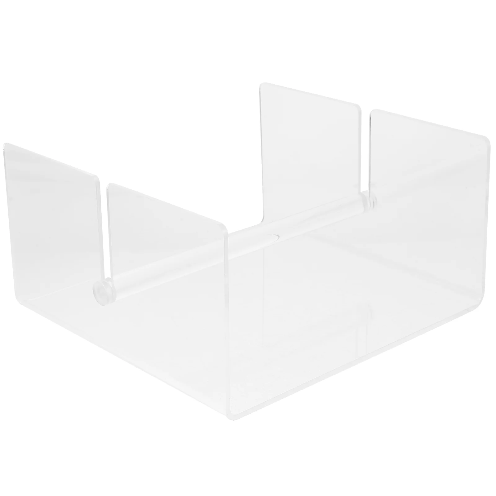 

Carton Paper Napkin Holder Guest Towel Tray Indoor Restaurant Accessory Table Desktop Acrylic Napkins Dining Tissue Container