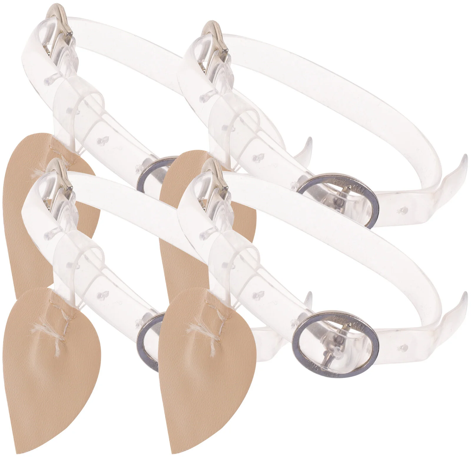 

2 Pairs of Practical Anti-loose High Heels Shoe Strap Convenient Heel Band High Heel Ankle Strap
