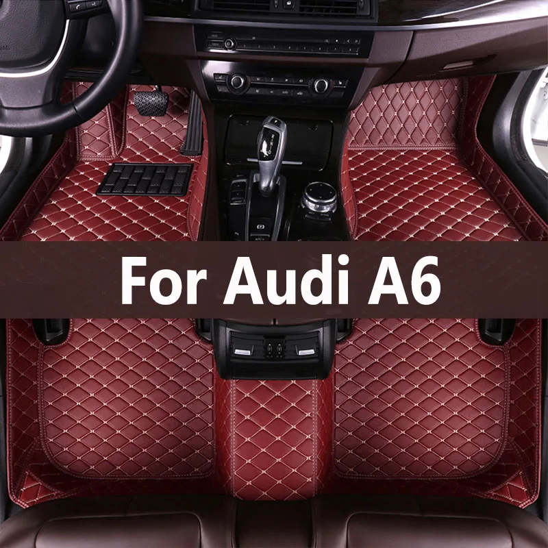 Автомобильные коврики на заказ для Audi A6 Avant 4G5 4GD C7 2007-2018 лет карман телефона