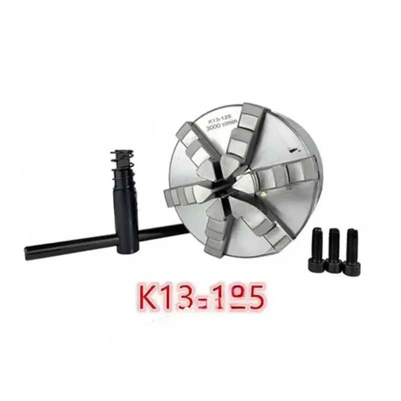 SANOU K13-125 6 кулачковый Самоцентрирующийся 5-дюймовый универсальный токарный станок