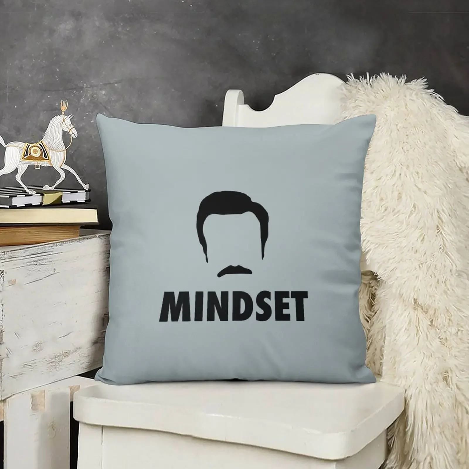 Классическая декоративная подушка Positive Mindset роскошная наволочка чехол для