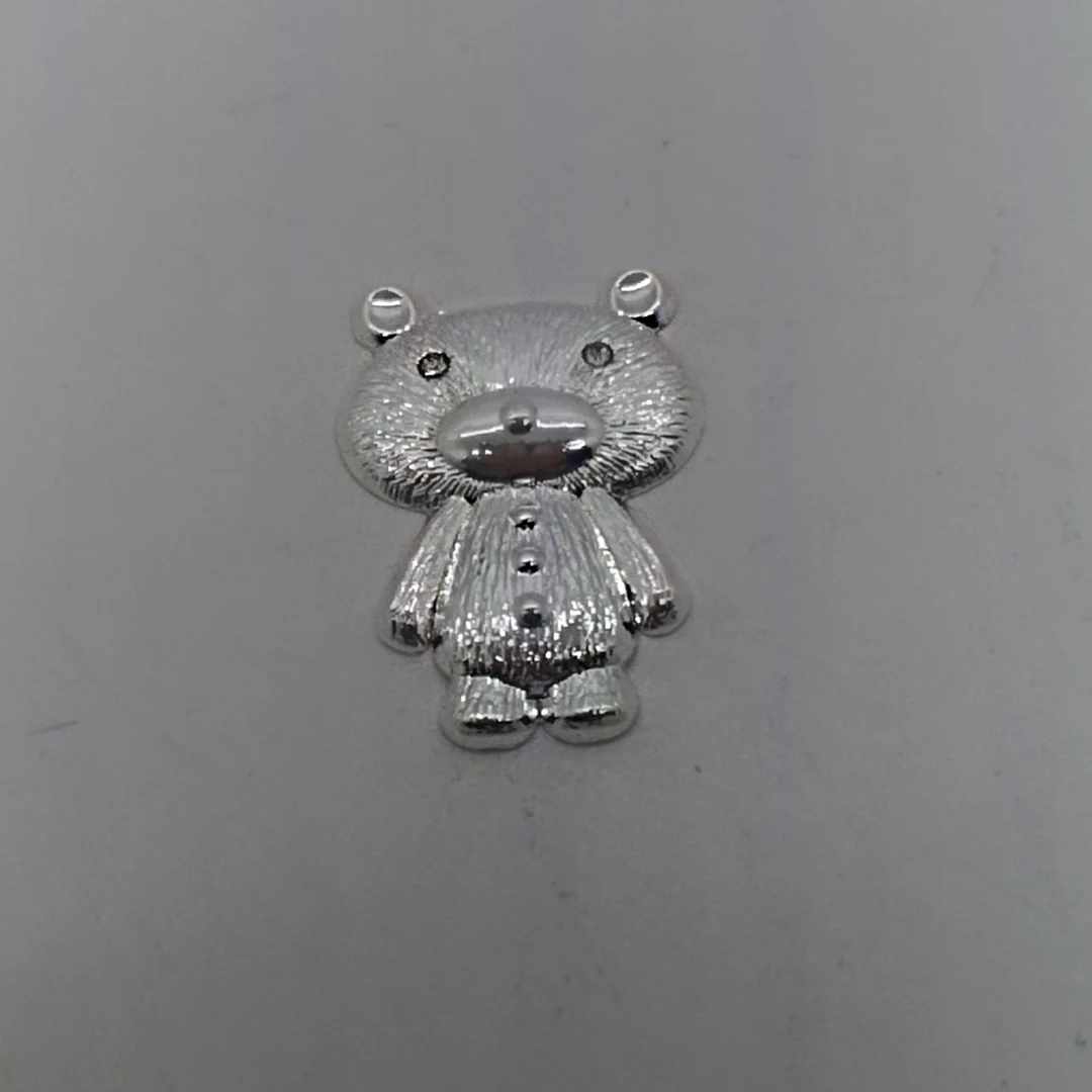 

Cute Cartoon Bear Cub Metal Badge DIY Lighter Accessories for ZP Zorro Kerosene Lighter Decoration Smoking Gadgets Man Gift