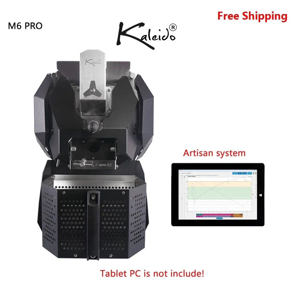 Фото KALEIDO Sniper M6 PRO кофеварка 200-600 г электрическая машина для обжарки кофе для коммерческого использования горячий воздух обновленная бесплатная доставка №1