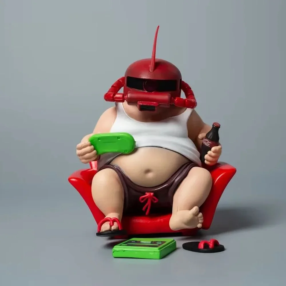 

Классический комикс, аниме Zaku Fat Boy в диване, версия, модель Смешные фигурки, игрушки, подарок
