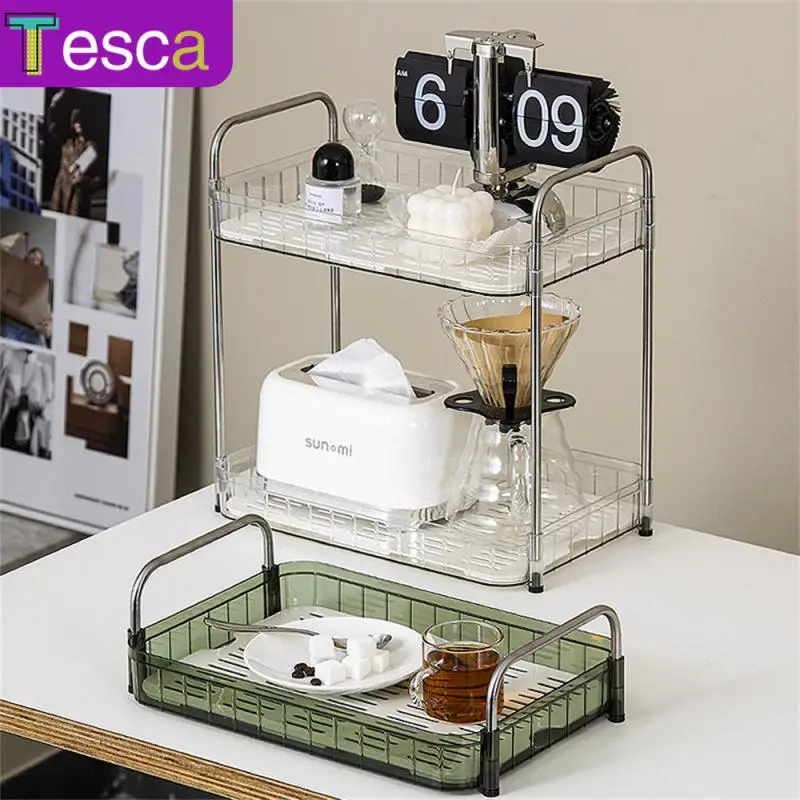 

Table Display Rack Cosmetics Display Transparent Shelf Storage Rack