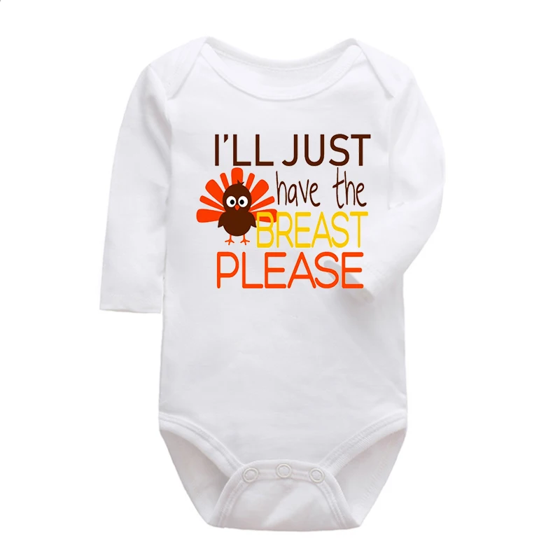 

Костюм на первый день благодарения Для маленьких мальчиков, белое боди для младенцев, индейки, Одежда для новорожденных на День Благодарения для маленьких мальчиков, одежда с длинным рукавом для новорожденных