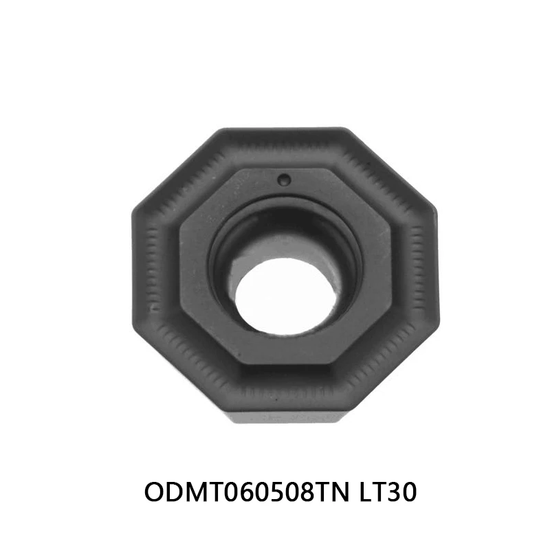 Фото ODMT060508TN LT30 ODMT060508 Оригинальное лезвие с ЧПУ карбидная вставка фрезерный токарный резак инструмент 10 шт./лот ODMT 060508 TN LT30 резка №1
