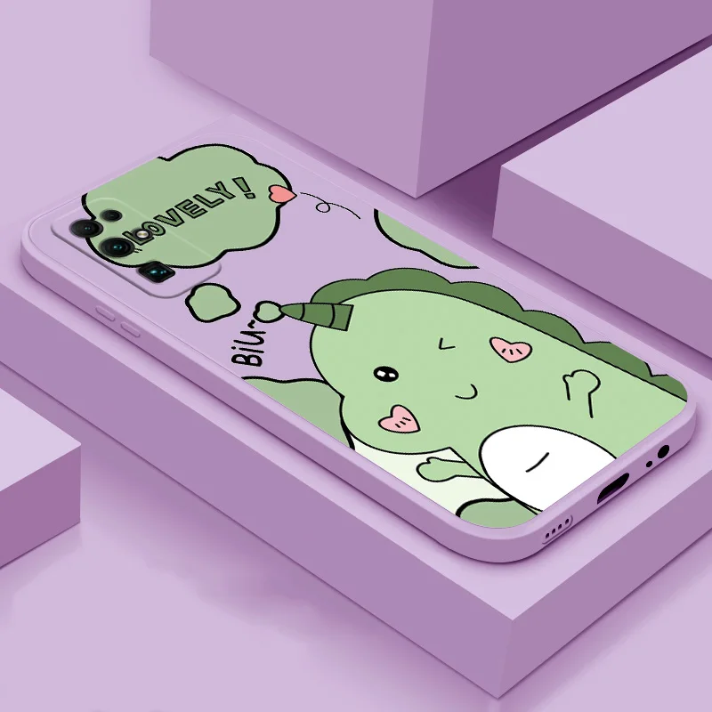 

For Honor 20 Lite 30 Lite 30s 30 Pro Soft Case TPU Silicone Phone Shell Cute Cartoon Back Cover Case Colored Dinosaur Case