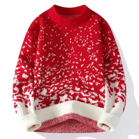 Женский свитер LEGIBLE зеленый в полоску