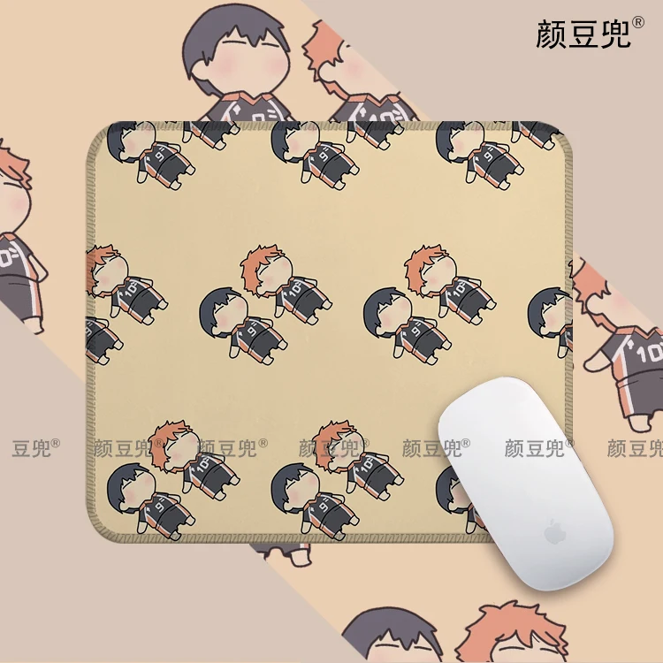 Haikyuu! Коврики в стиле аниме Shoyo Hinata коврик для игровой мыши небольшого размера