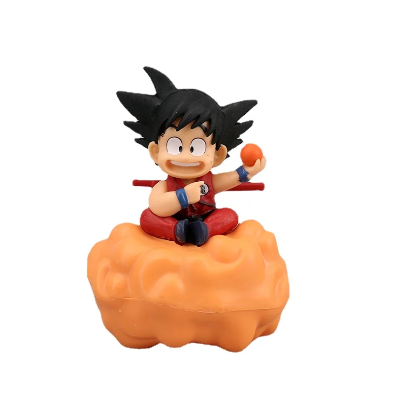 

Dragon Ball Z Childhood Son Goku Action Figure Kakarotto Nuova Ball PVC Cake Furnishing Model Dolls Collections Toys Gift 10.8cm