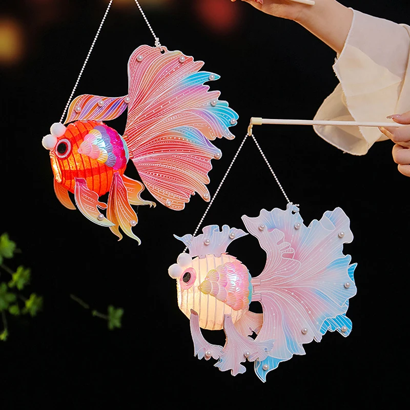 Китайский Новогодний Комплект Лунных Фонарей-сделай Сам Светящиеся Бумажные