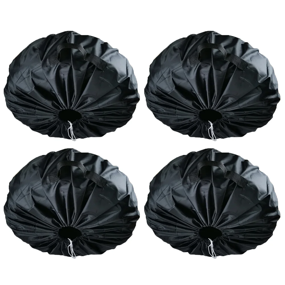 

Tire Cover Protector Wheel Covers Sun Block Snow Car Rain Portable Spare Trunk Auto Trailer