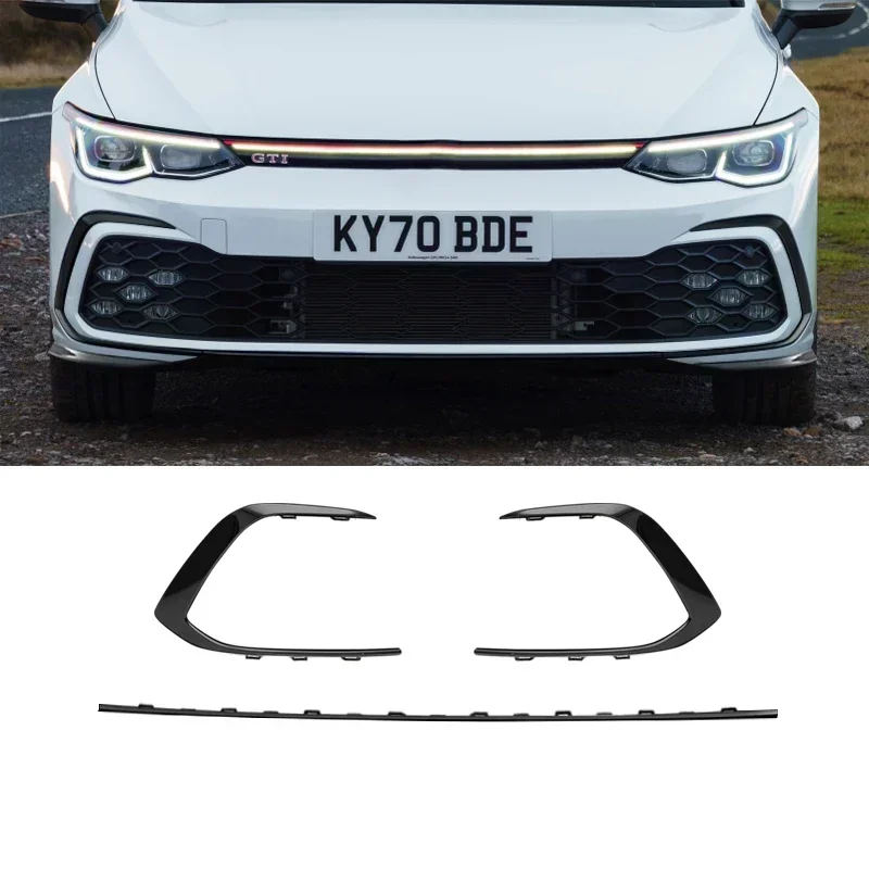 

ABS передняя юбка, решетка, противотуманная фара, декоративная полоса, наклейка, комплекты кузова, модификация автомобиля для Volkswagen Golf 8 MK8 GTI 2021 2022