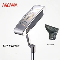 2022 new mens golf clubs honma hp 2001 golf putter silver straight bar putter 333435 inch steel golf putter and head cover
