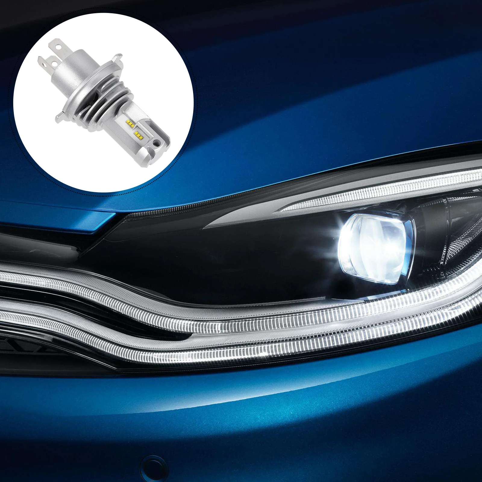 

2pcs High Low Beam Super Bright Premium Professional Fog Light Bulbs Light Bulbs Headlight Bulbs