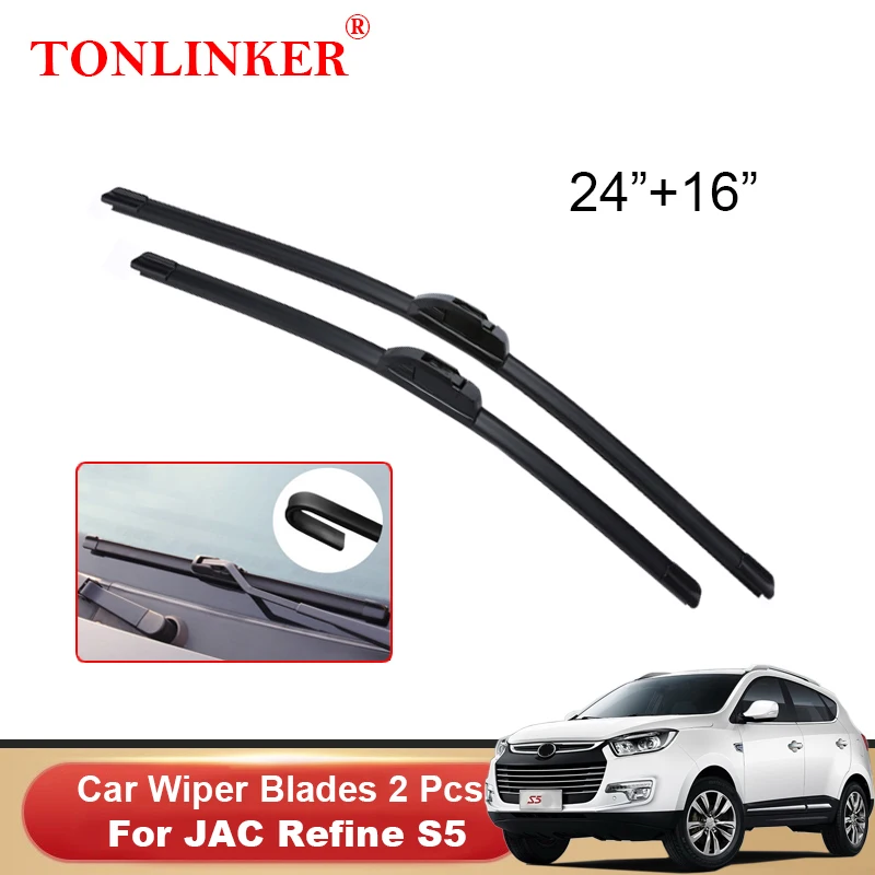 Автомобильные щетки стеклоочистителя TONLINKER для JAC Refine S5 2013-2019 2020 2021 автомобильные