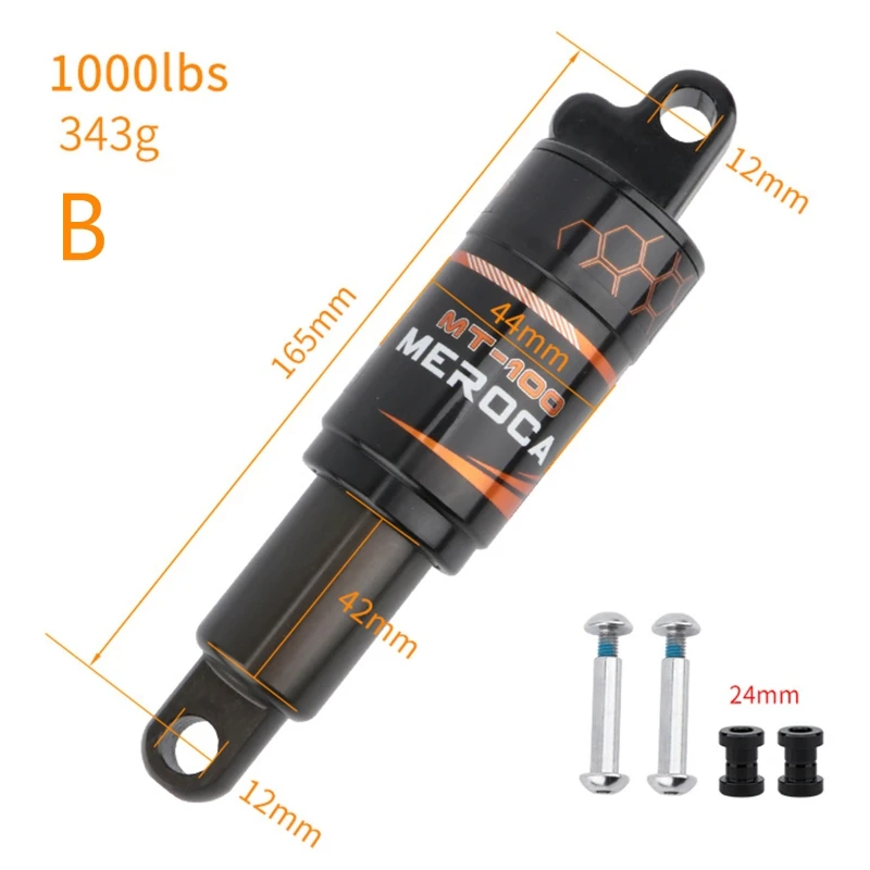 Регулируемый задний амортизатор для горного велосипеда давления воздуха MTB