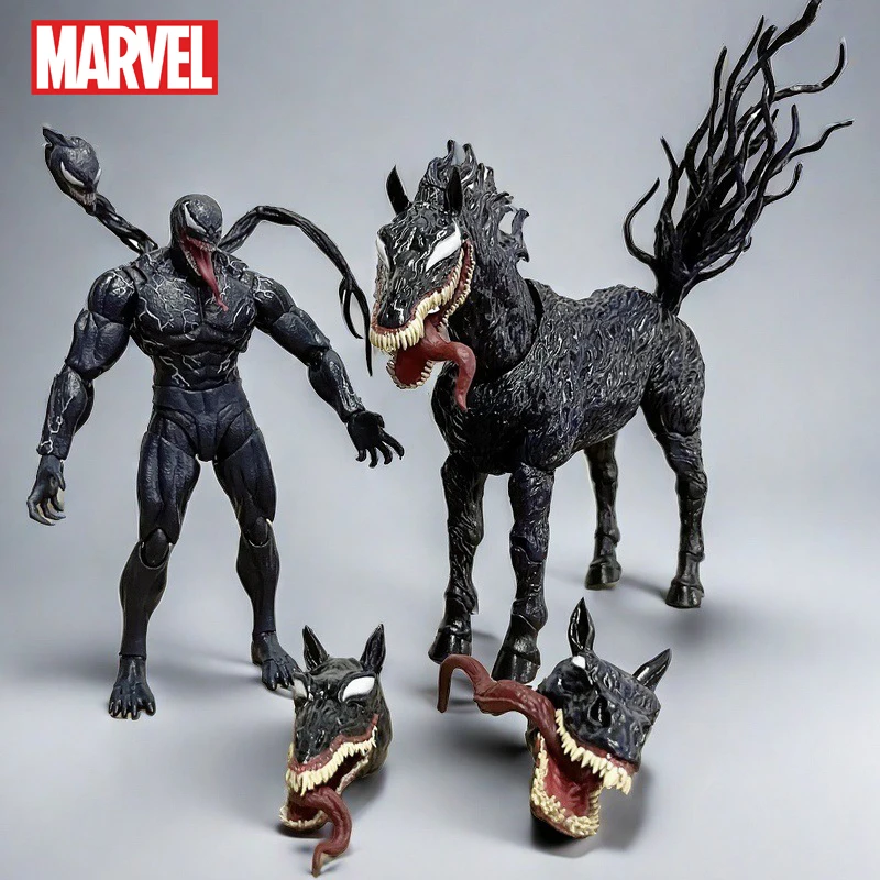 Фигурки Marvel Venom 3 Last Dance Shf War Horse Body Peace Elite Ornament Модель куклы Игрушки Рождественские