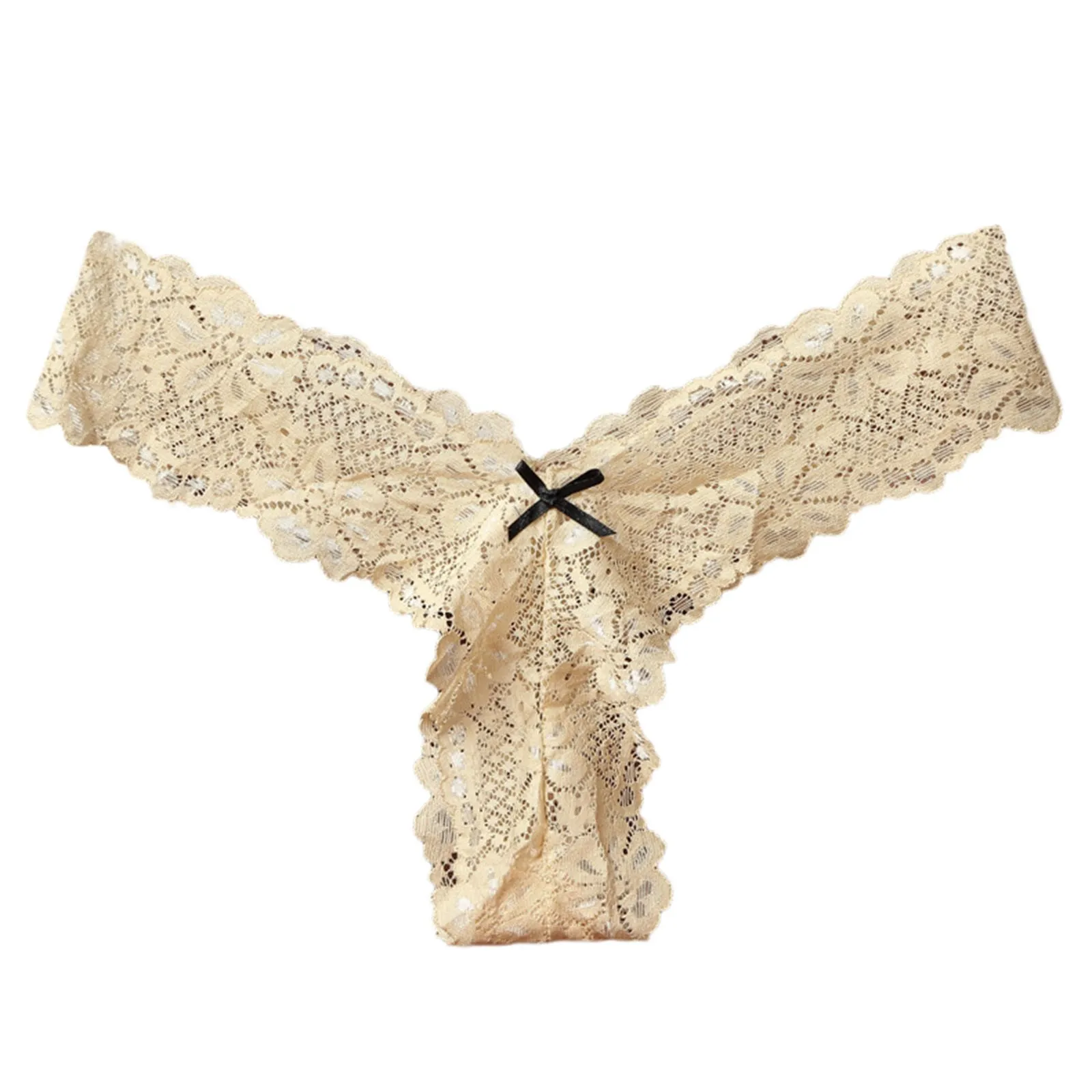 High Waist Women Knit Female Hollow Out Thongs Sexy Seamless Panties Sexy Transparent G-String Girl Big Size Intimates Lingerie