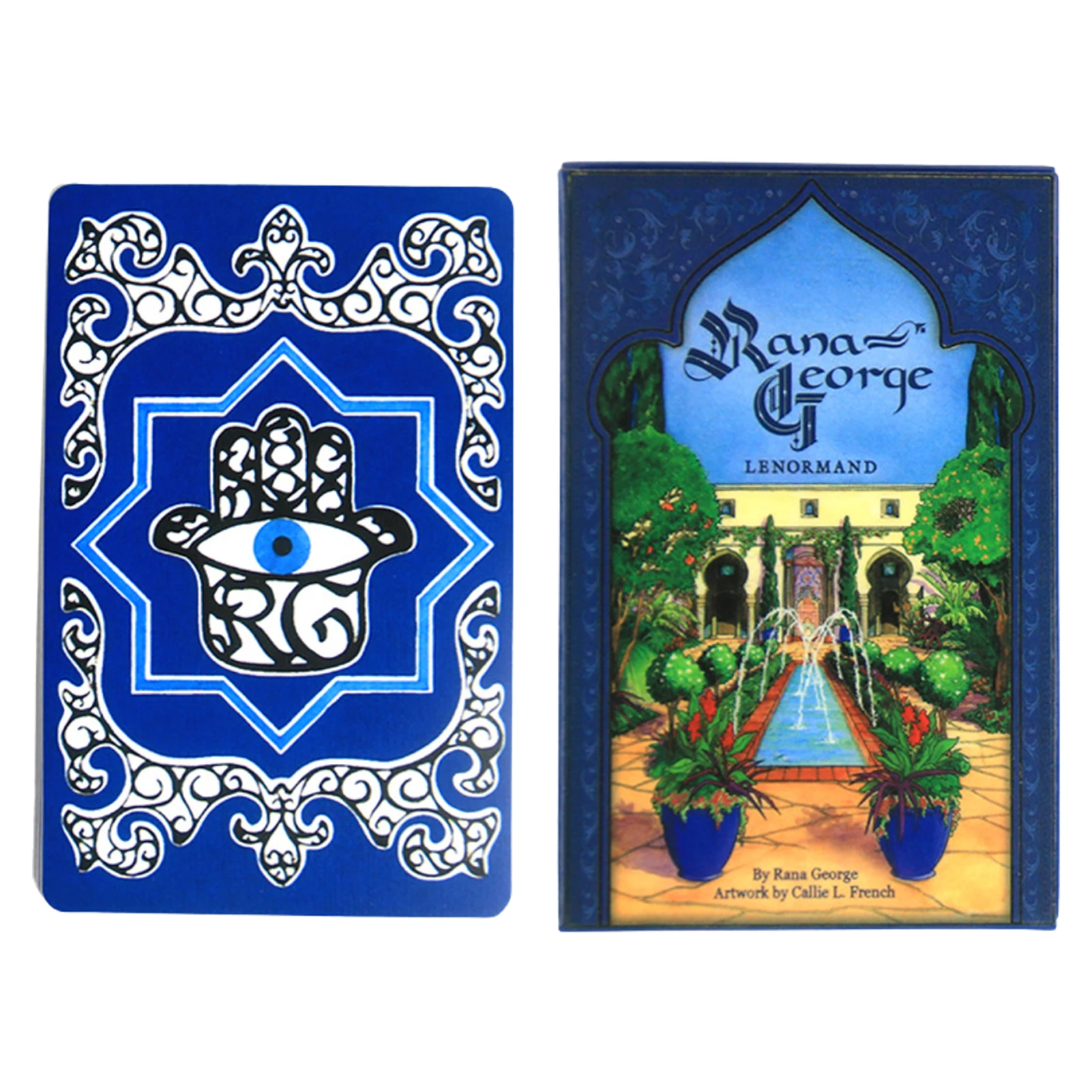 

Rana George Lenormand Tarot Cards Deck English Version Tarot Board Games Divination Fate Home Family Entertainment Games For