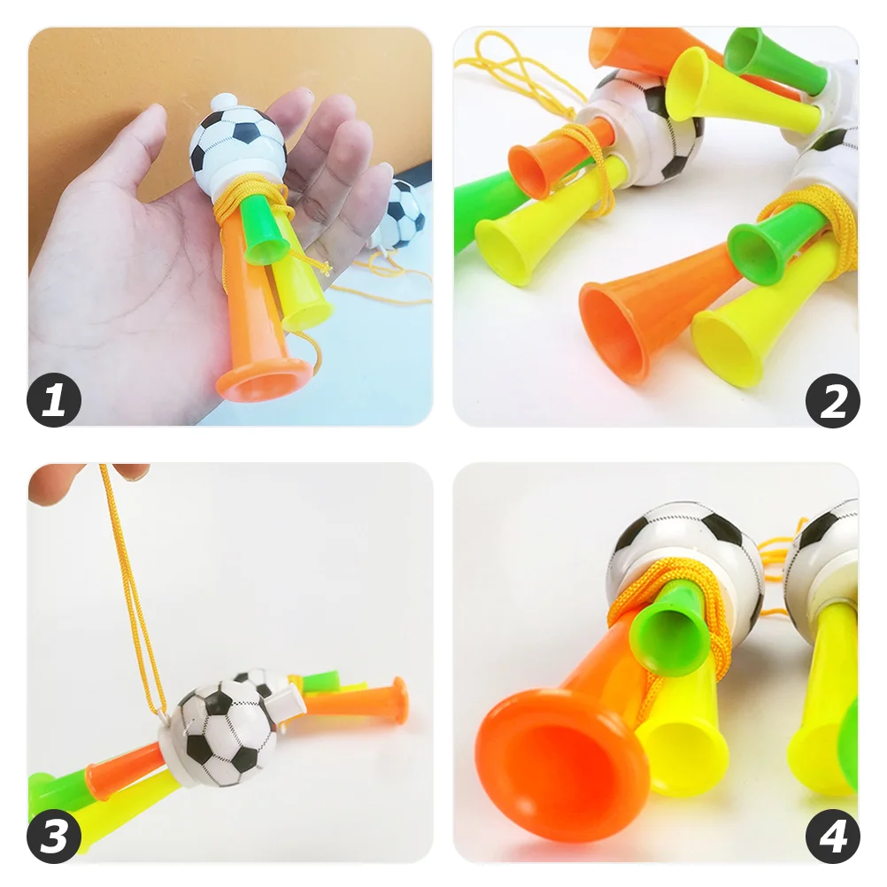 

48 Cheerleading Holiday Carnival Football Carnival Horns Soccer Football Horns for Football Party Carnival Holiday