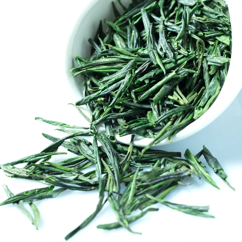 

Новинка, китайский весенний зеленый чай Que She 2022yr, ворсистый язык, зеленый чай для ухода за здоровьем, домашний чайник для похудения