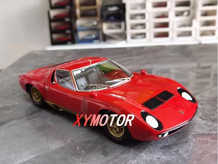 Модель автомобиля KYOSHO P400 SV литой под давлением для Lamborghini Miura 1/18