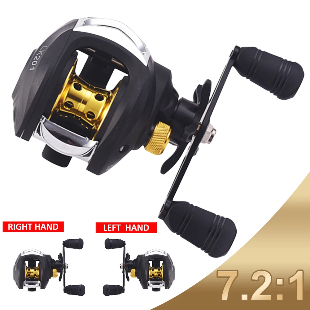 

Baitcasting Reel With Magnetic Brake System 7.2:1 High Speed 8KG Max Drag Fishing Reel Freshwater Saltwater
