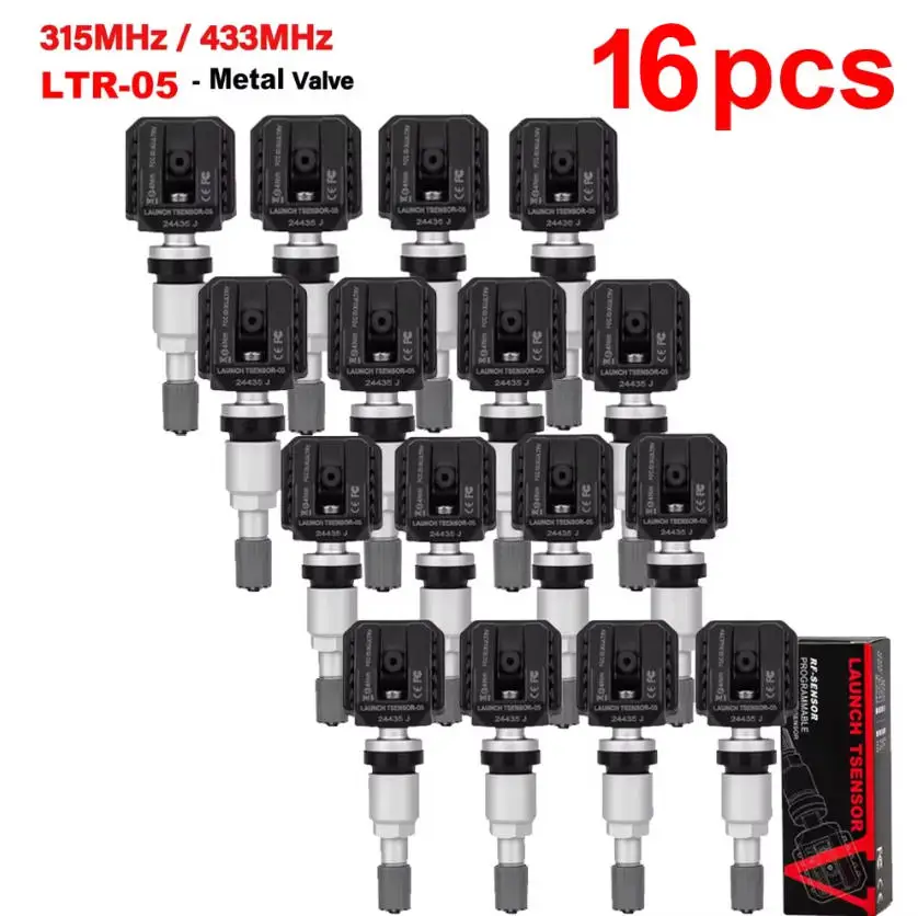 

LAUNCH X431 2 в 1 RF-SENSOR 315 МГц и 433 МГц Датчик TPMS Инструменты для ремонта шин Сканер Датчики давления в шинах Тестер Программирование