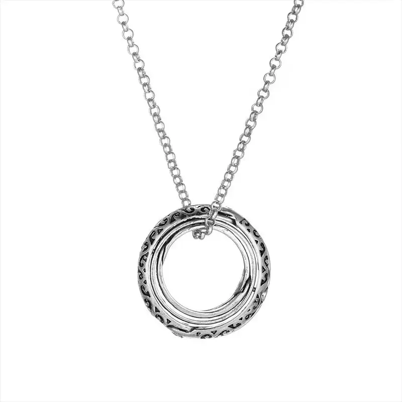 Креативное ожерелье с астрономическим шариком вращающееся Композитное