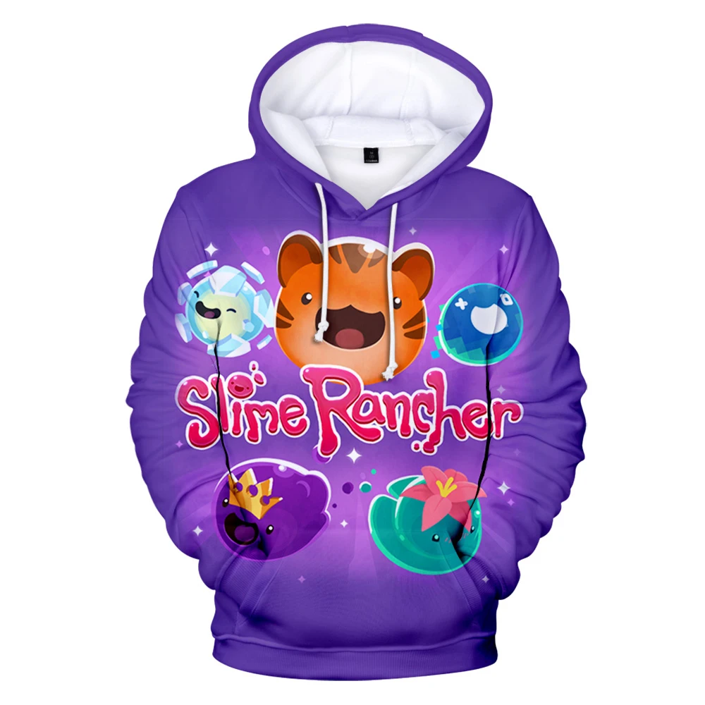 

Men Women Hoodie Kawaii 3-14 Years child Sweatshirt Slime Rancher Hoodie Cartoon Boy girls Kids Hoodie Sweatshirt Children Anime