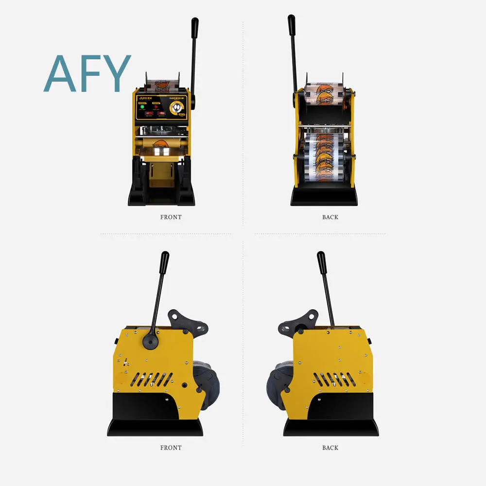 Фото Устройство для запайки высоких стаканов MLRJ Appliances Beverage для автоматической машины для запайки стаканов пленкой, полуавтоматическая машина для запайки стаканов для молочного чая №2