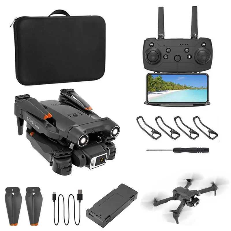 

Drones Foldable Drone With 4K Camera For Adults 15 Min Flight Time E63 Drones With Intelligent Obstacle Avoidance Camera Angle