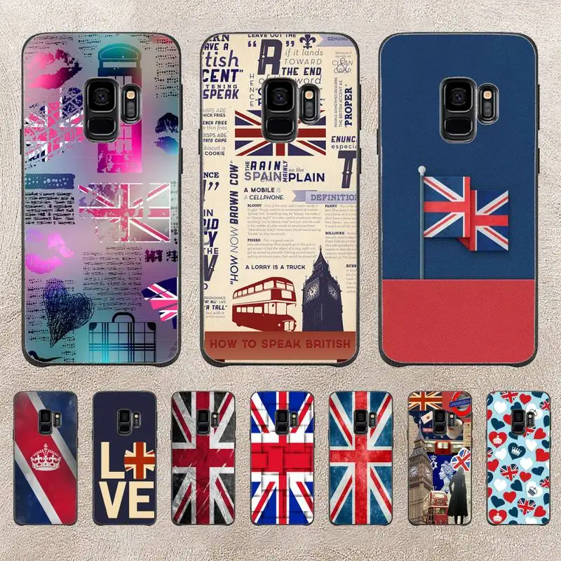 

British Flag Phone Case For Samsung Galaxy Plus S9 S20Plus S20ULTRA S10lite S225G S10 Note20ultra Case