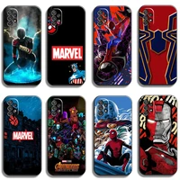 marvel phone cases for samsung galaxy a51 4g a51 5g a71 4g a71 5g a52 4g a52 5g a72 4g a72 5g back cover coque soft tpu