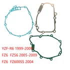 Мотоциклетный генератор, масляный насос, Картер, сцепление, крышка, прокладка для Yamaha YZF-R6 99-09 FZ6 04-09 FZS6 05-09 YZF-R6 06-09