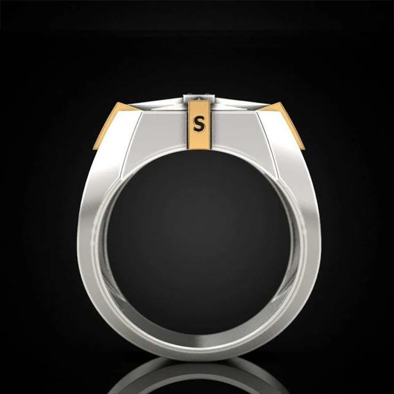 Мужское кольцо с компасом в стиле викингов Винтажное покрытием из серебра 2022