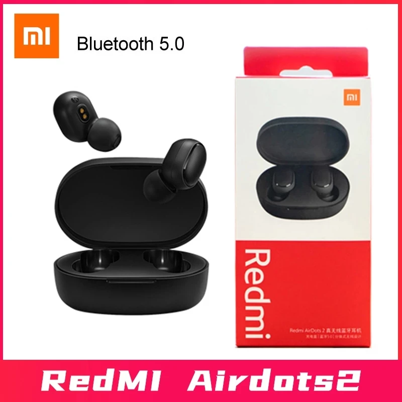 

Original Xiaomi Official Redmi Airdots 2 MI Bluetooth Earphones Wireless Headphones TWS Earbuds Headset Noise Cancel