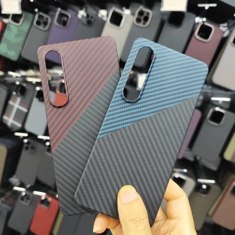 Чехол из углеродного волокна для Sony Xperia1 vi чехол телефона арамидного