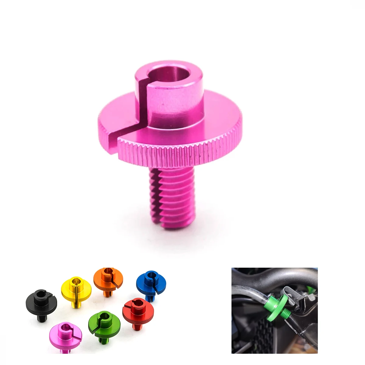 Аксессуары для мотоцикла M10 * 1 5 алюминиевый трос сцепления регулятор провода