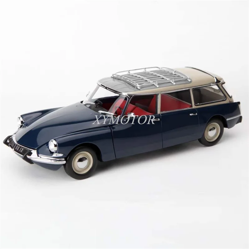 

Norev 181770 1:18 For Citroën ID 19 Break 1967 0rient Blue Diecast Model Car Toys Gifts Hobby Display Ornaments Collection