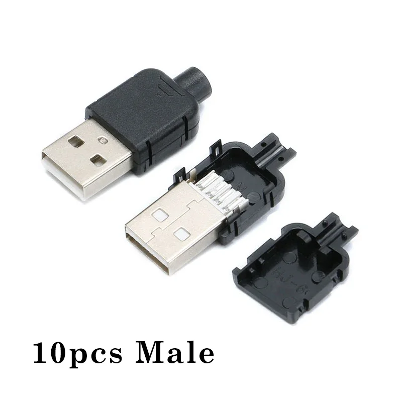 USB разъём 4-контактный Type A