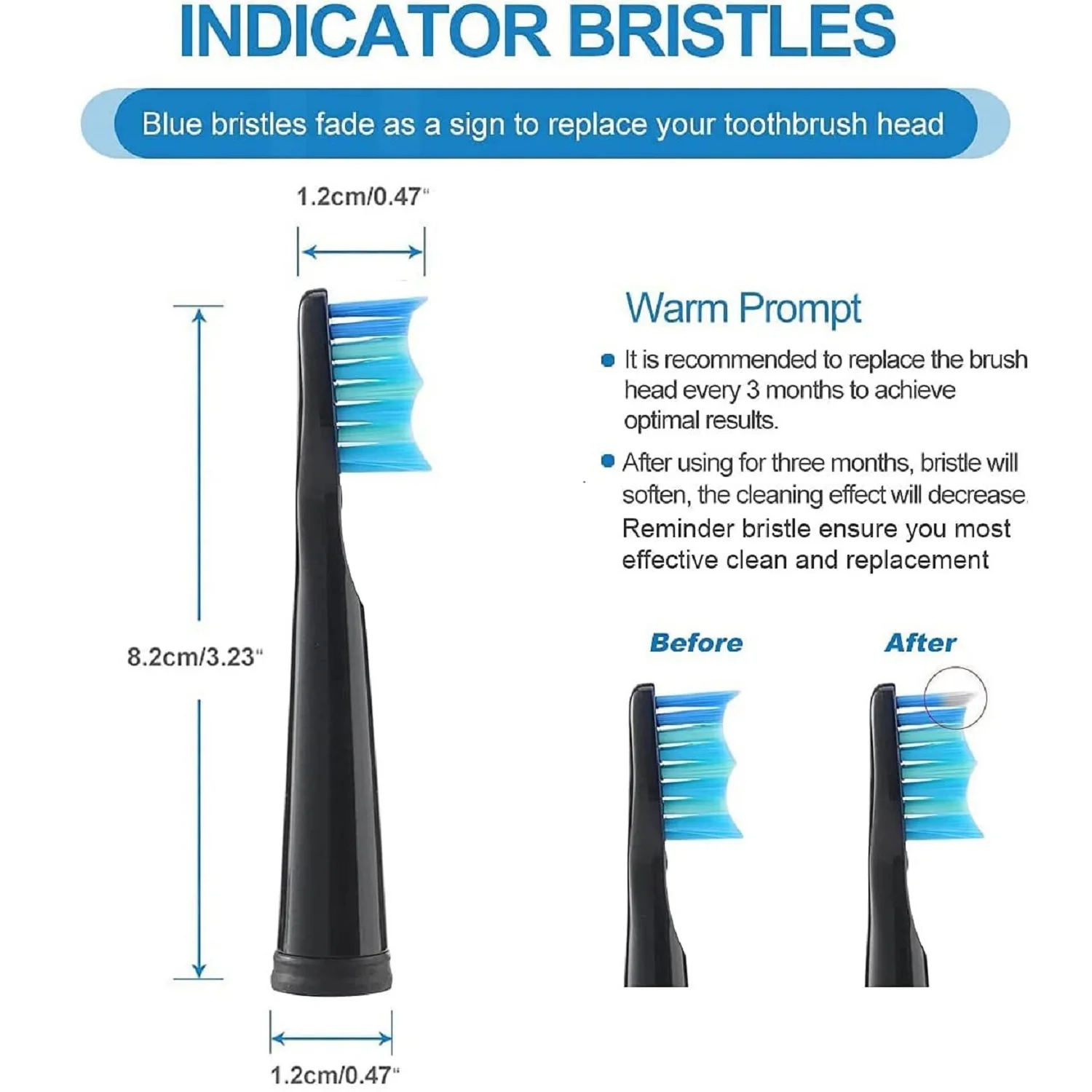 Сменные насадки для щетки Seago 10 шт. насадка электрической зубной Fairywill щетка с