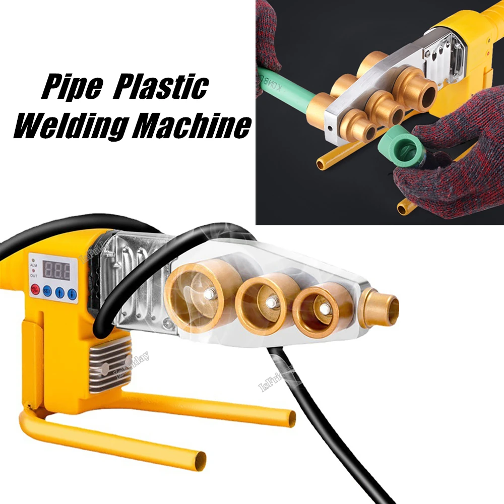 

Pipe Welding Machine 800W 220V Water Pipe Hot-Melt Machine Plastic Welders For PB/PP/PE/PPR Tube Heating Hot Melt Tools